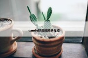 candy球员的简单介绍