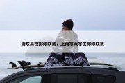 浦东高校排球联赛，上海市大学生排球联赛