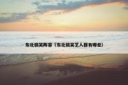 东北搞笑阵容（东北搞笑艺人都有哪些）