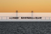 mcd有回放？ 我的世界回放mod怎么用？