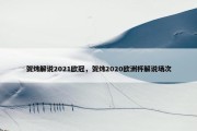 贺炜解说2021欧冠，贺炜2020欧洲杯解说场次