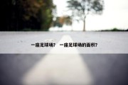 一座足球场？ 一座足球场的面积？