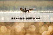 拼图3000技巧？ 拼图技巧3000块？