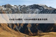116比120图片，120160的照片是多少比例