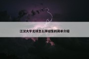 江汉大学足球怎么样招生的简单介绍
