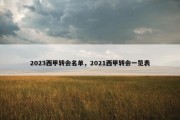 2023西甲转会名单，2021西甲转会一览表
