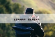 星星跳舞回放？ 星星舞怎么跳?？