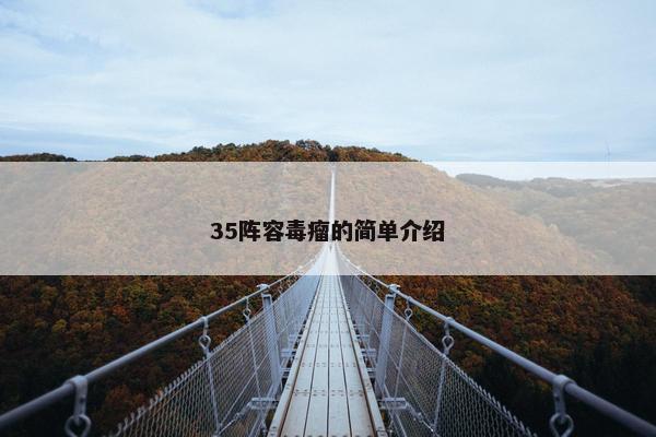 35阵容毒瘤的简单介绍