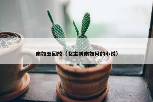 南如玉回放（女主叫南如月的小说）