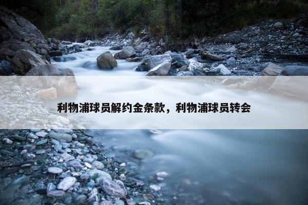 利物浦球员解约金条款，利物浦球员转会