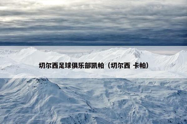 切尔西足球俱乐部凯帕（切尔西 卡帕）