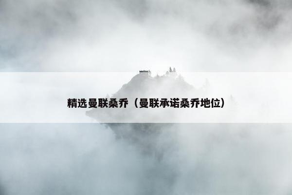 精选曼联桑乔（曼联承诺桑乔地位）